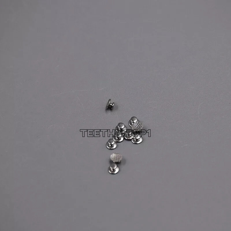 50 Pcs Dental Supplies Orthodontic Ortho Lingual Buttons for Bondable Round Base