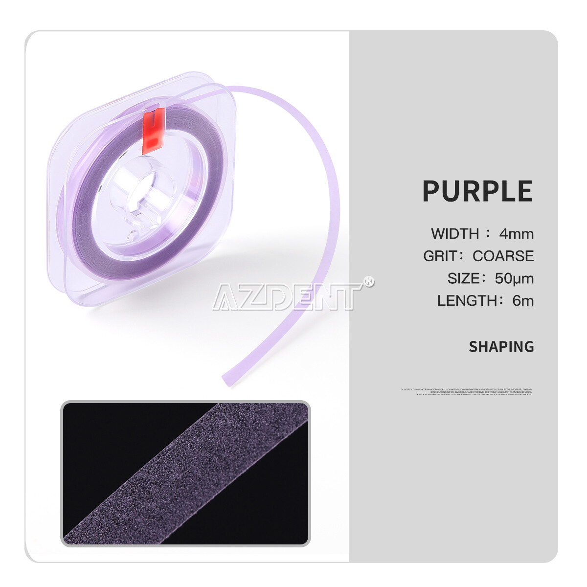 Dental Polishing Strips Coarse Medium Fine Smoothing Abrasive Strips Polisher