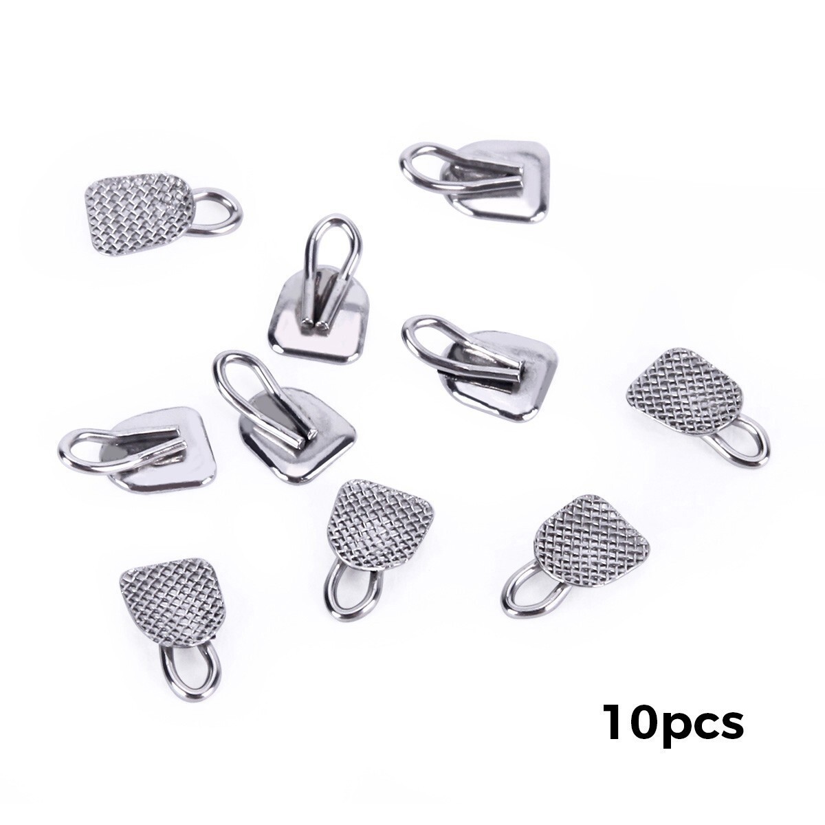 32 Options Dental Orthodontic Bondable Lingual Buttons Round/Rectangular Base
