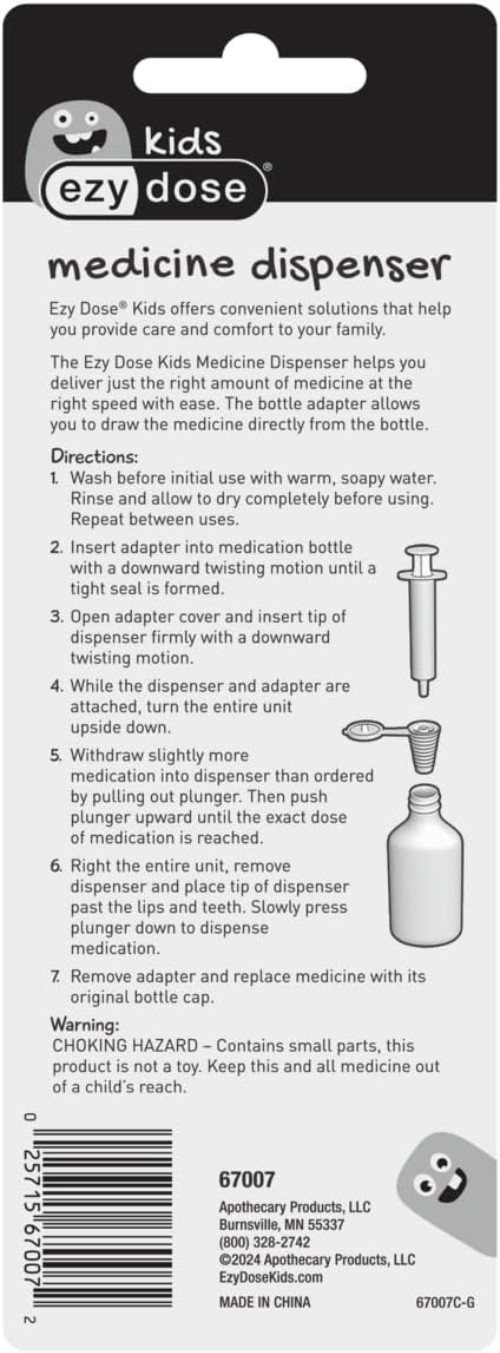 Ergonomic Baby Oral Syringe & Dispenser – Calibrated for Accurate 10mL Dosing