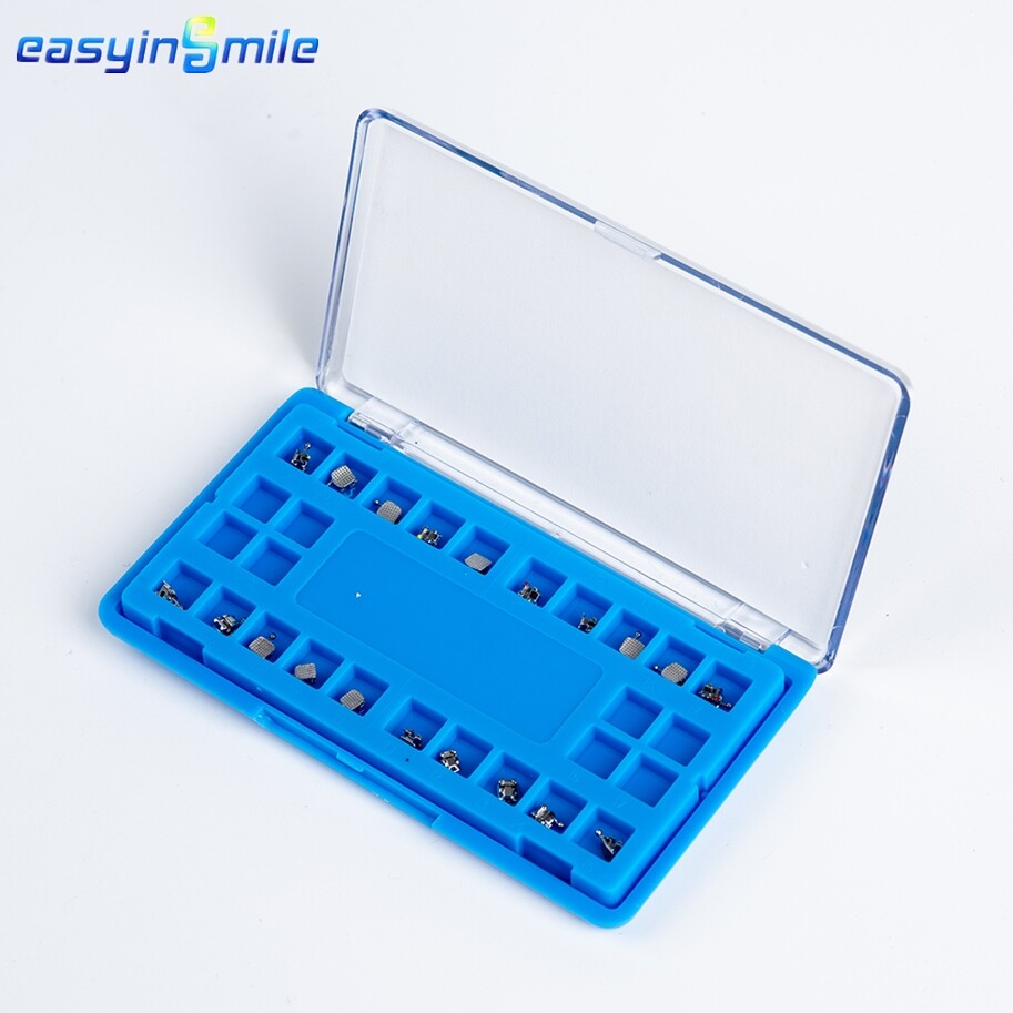 10packs Ortho Self-ligating Bracket MBT/Roth 022 Braces Mesh Base 3/345Hook