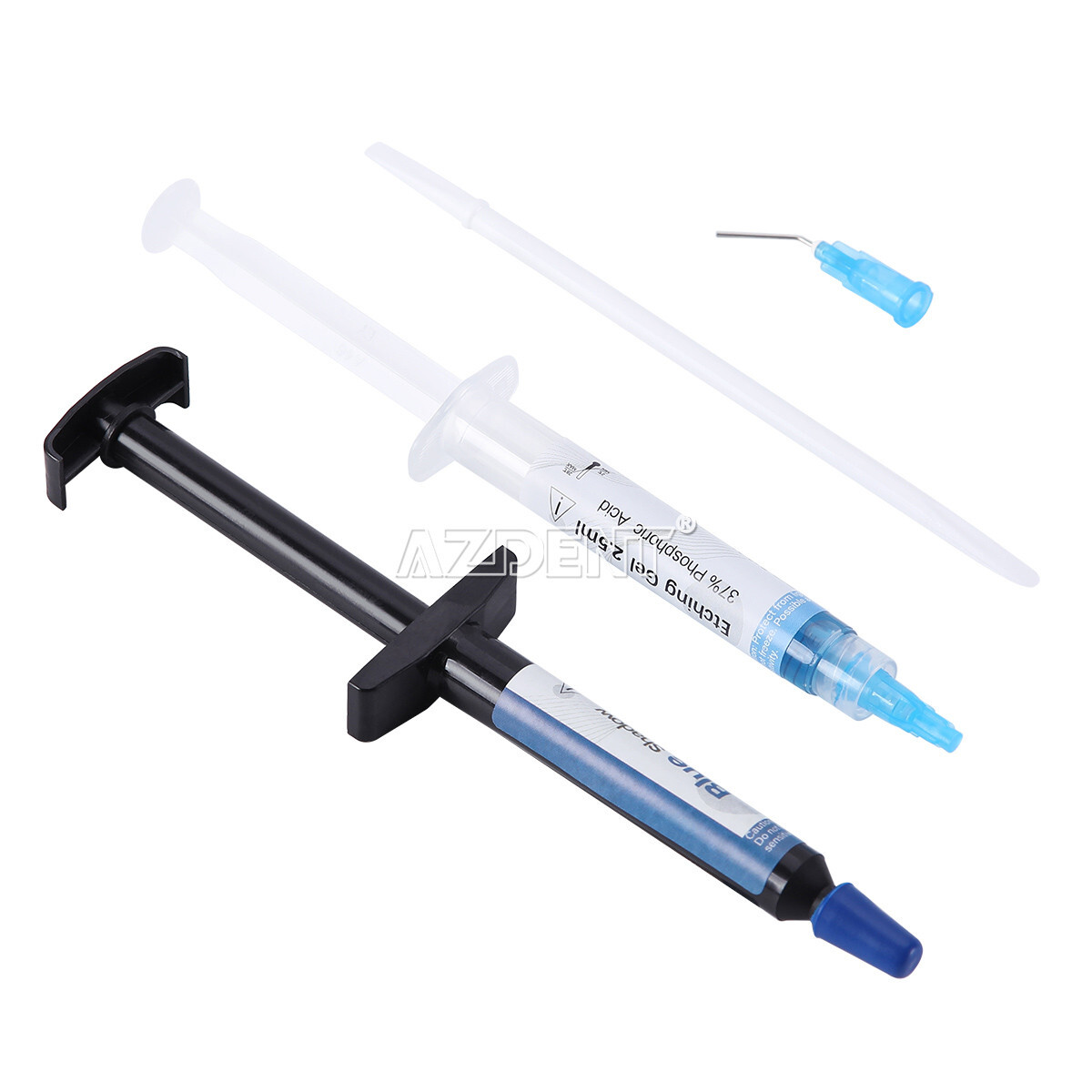 Dentex Dental Light Cure Orthodontic Adhesive Composite Resin Kit Blue Glue