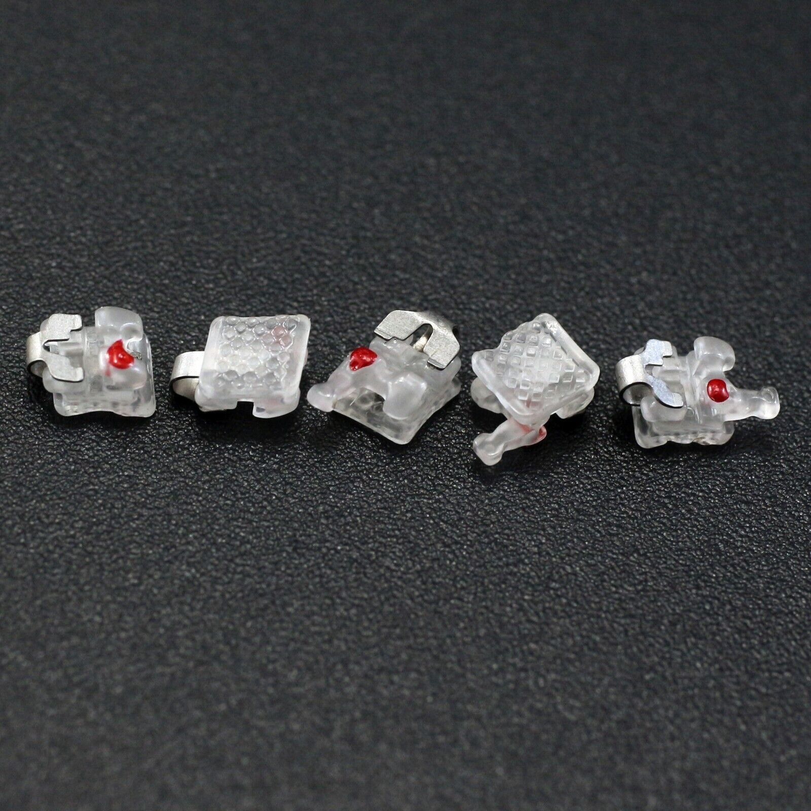 Orthodontic Ceramic Self-Ligating Brackets Empower Clear Braces Roth 022 345hook