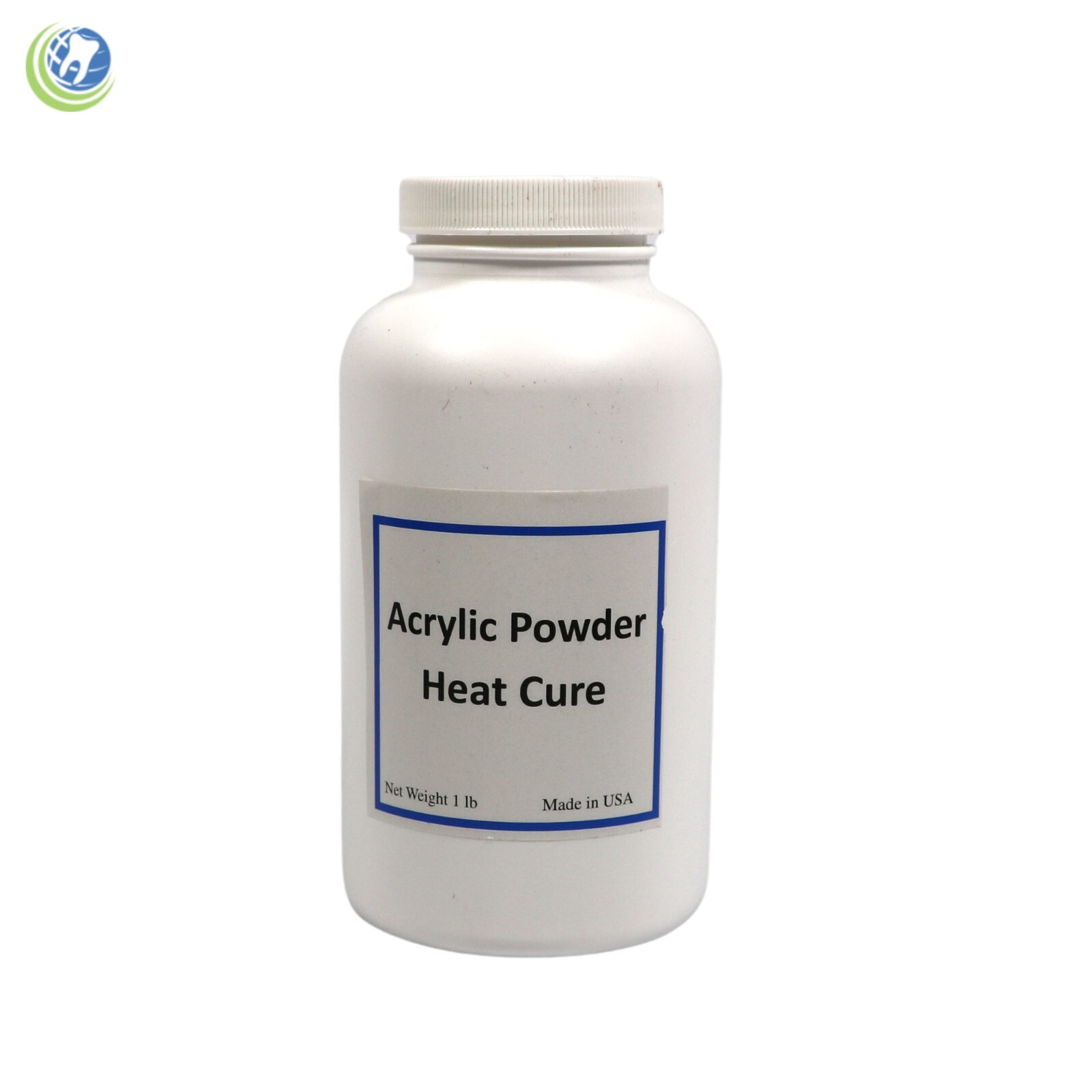 Dental Laboratory Dentist Heat Cure Acrylic Powder 1 Lb – Light Pink Veined