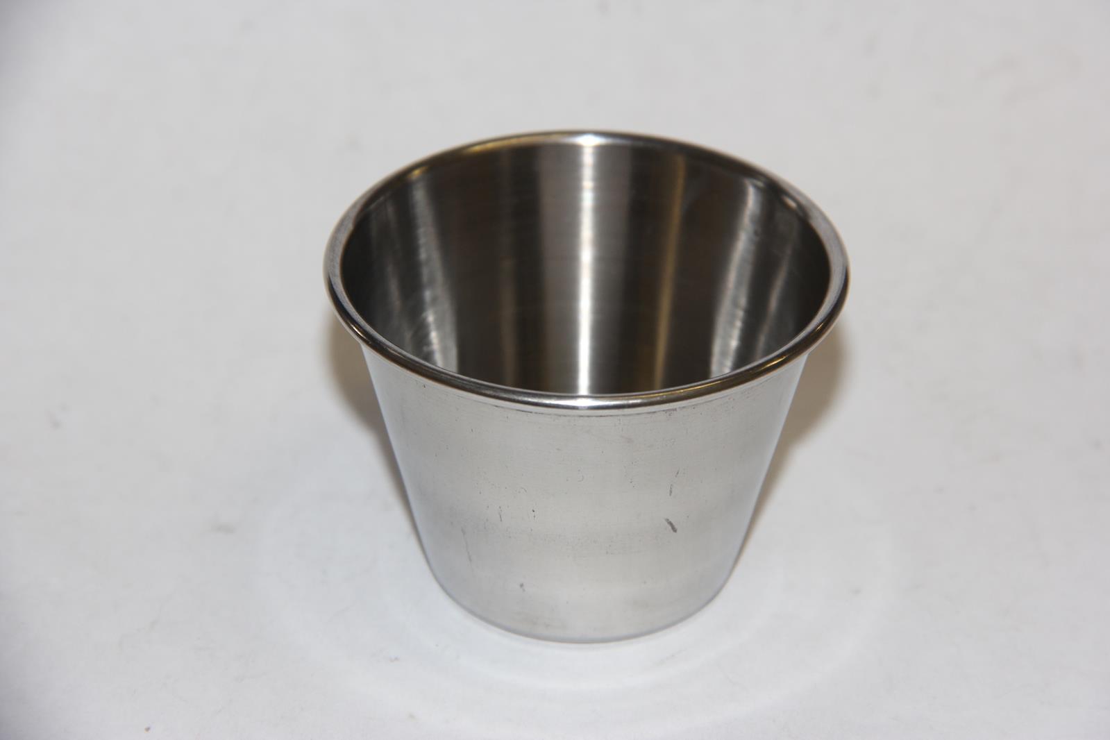 Lot of 20 STAINLESS STEEL 60mL 2oz Surgical Dental Laboratory Mixing Cups