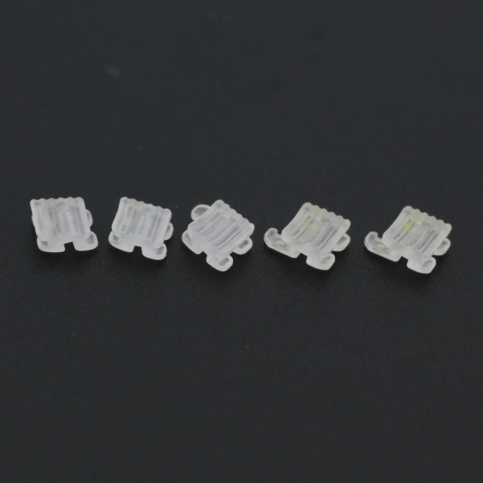 Orthodontic Aesthetic Bracket Ceramic Sapphire Clear Brace MBT 022 345W/H 5-5