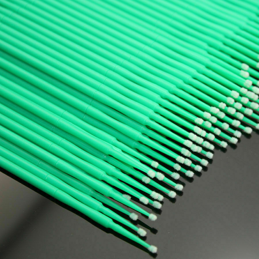 100Pcs/Bag Dental Microbrush Disposable Applicators Tips Micro Brush Cleaning