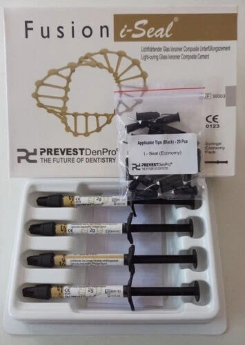 Dental Fusion I -Seal LC Superior Strength GIC Restorative Composite 4 x 2gm