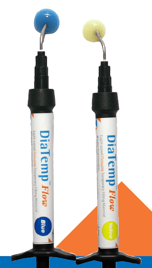 DiaTemp Flow Light Cured Flowable Temporary Restorative Material by DiaDent