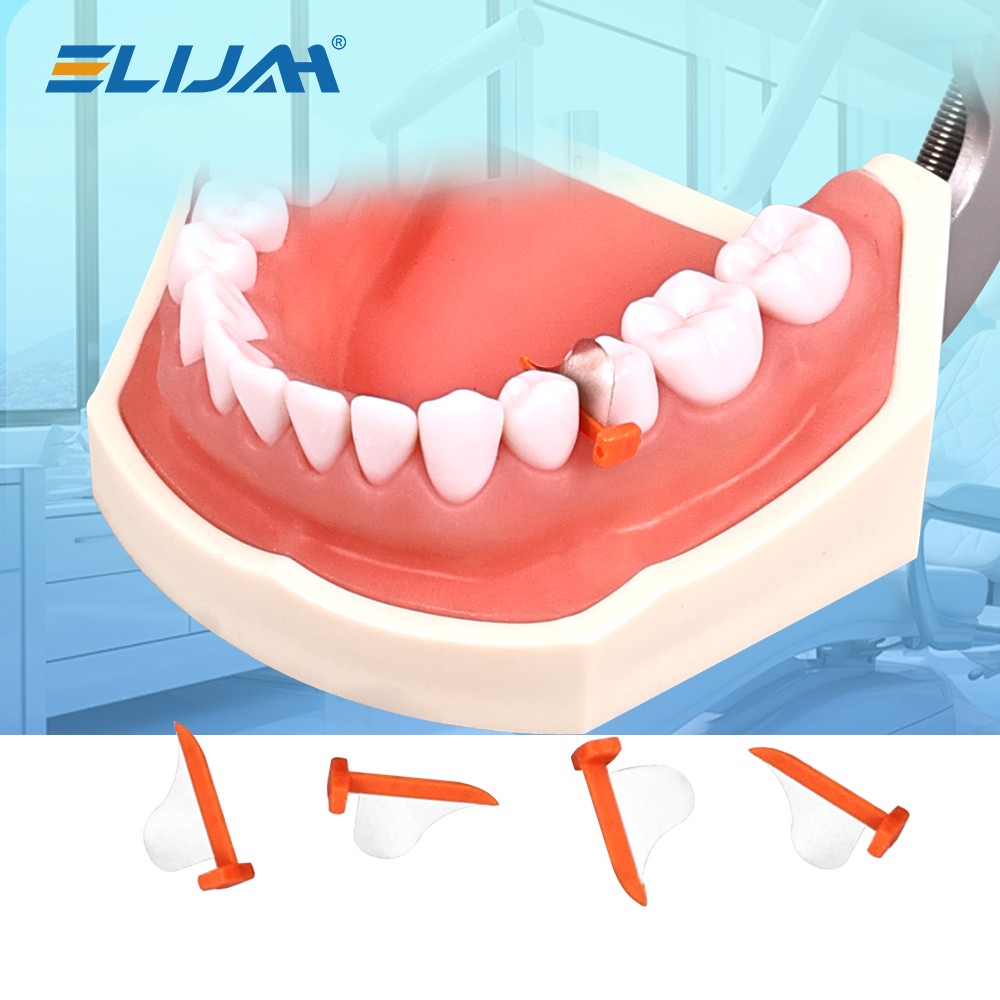 100pcs/box Dental Prime Teeth Interproximal Plastic Wedge Knife with Protection