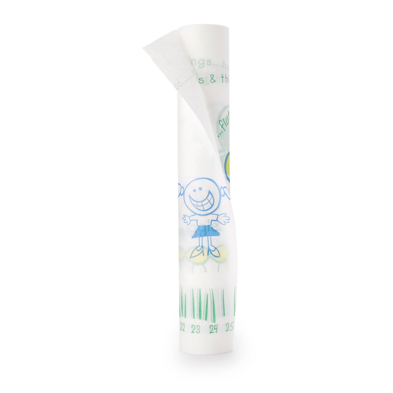 McKesson Table Paper Bugs and Things Crepe 14” W x 125′ L Pediatric 6 Rolls