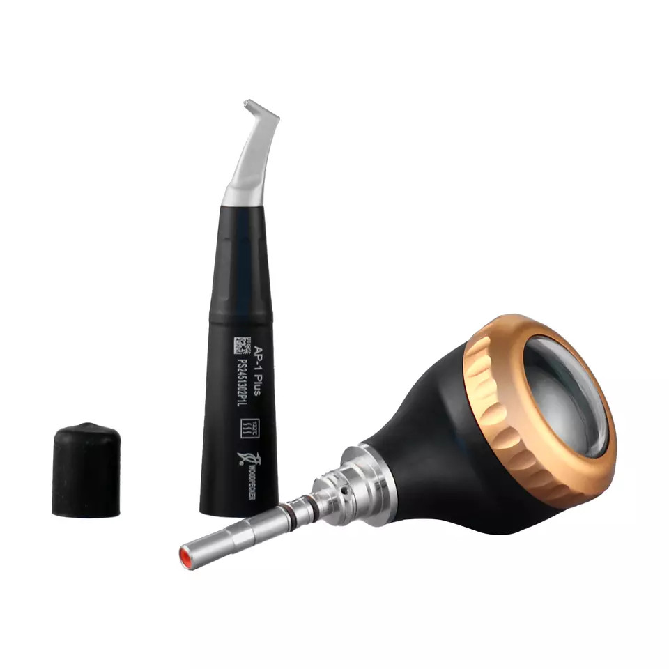 Woodpecker AP-H L PLUS Dental Air Polisher Sub/Supra Hygiene Prophy 2 Handpieces