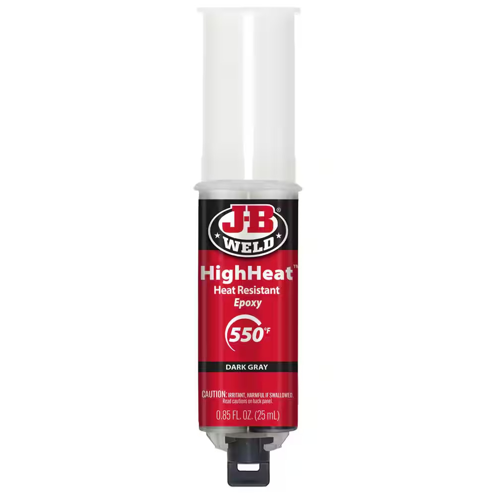 Highheat 25 Ml (0.85 Fl. Oz.) Temperature Resistant Epoxy Syringe