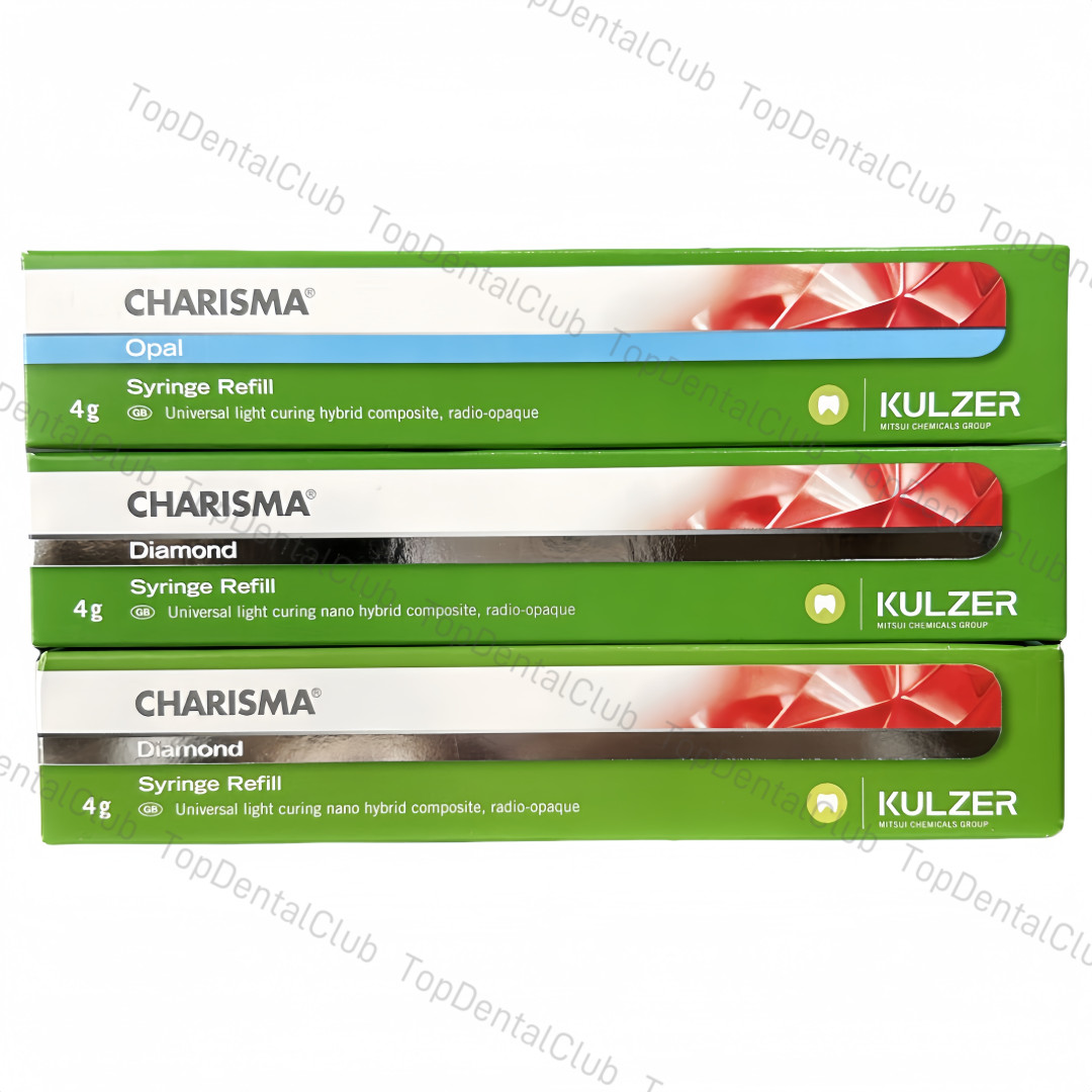 Dental Light Cure Veneer Composite Resin KULZER CHARISMA Diamond Brighte White