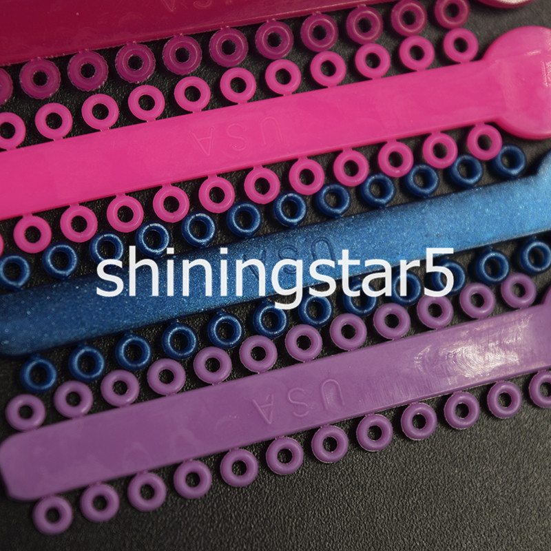 1040 Dental Orthodontic Ligature Ties Elastics Rubber Band Ligaduras Elastomeric