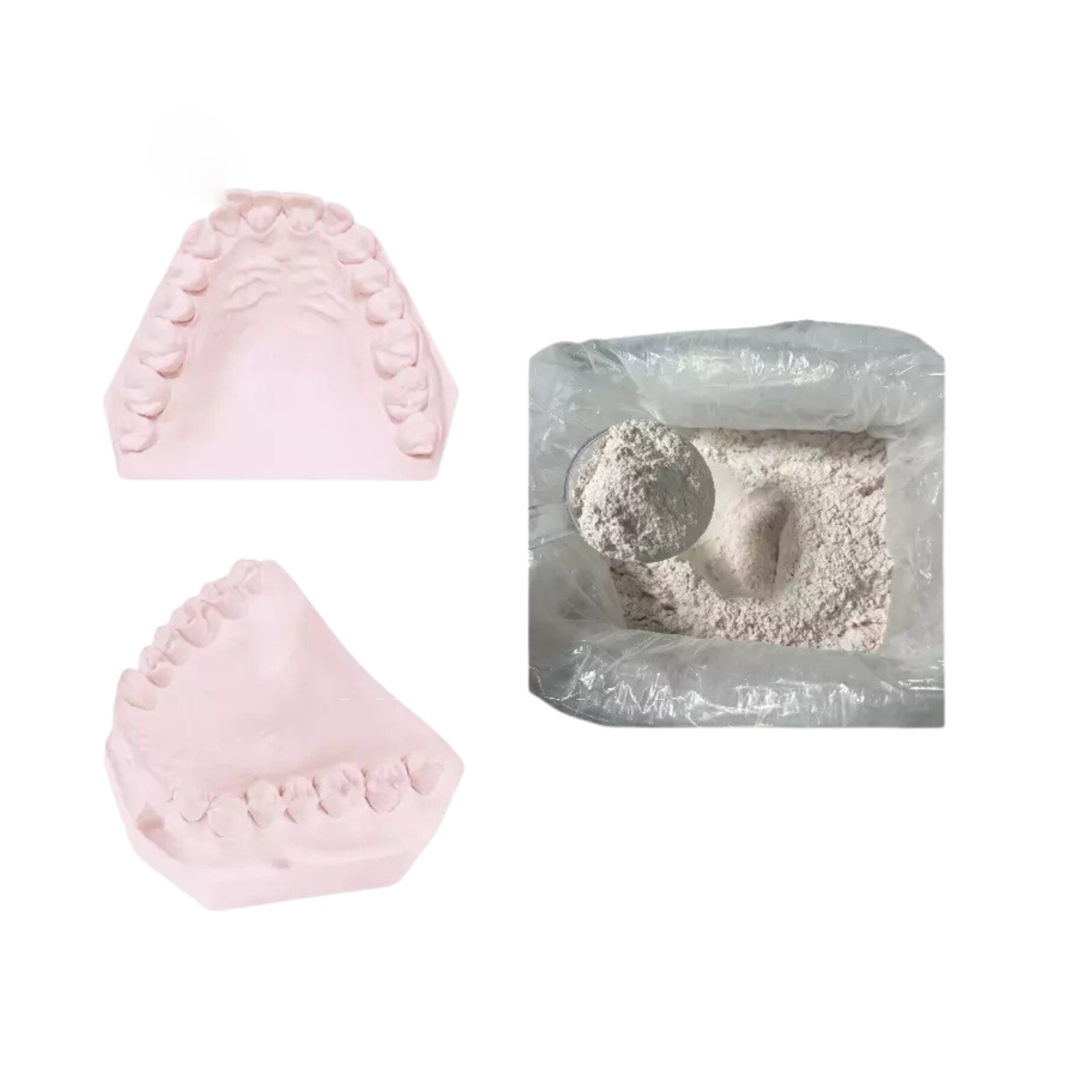PINK DIE STONE TYPE IV ALL PURPOSE STRONG COMPOUND- NORMAL SETTING & 1 Lb.