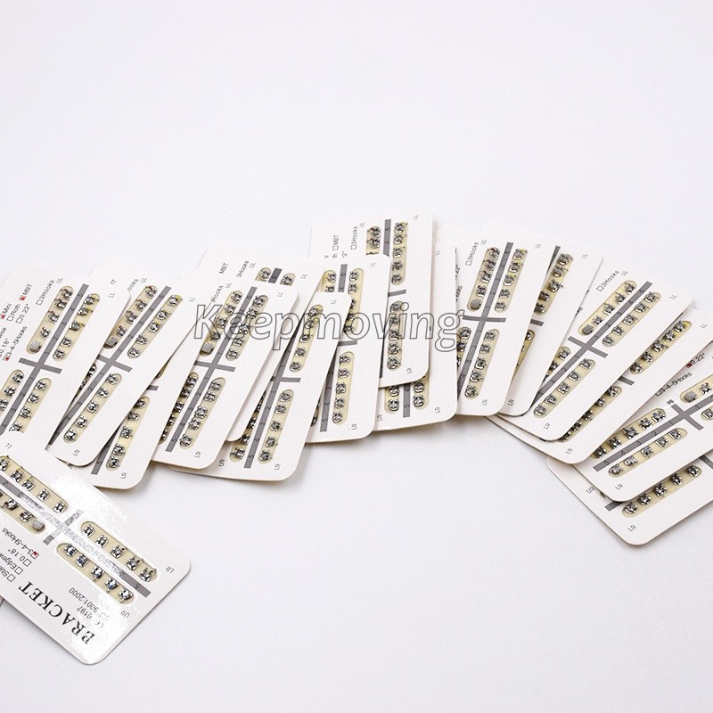 Dental Orthodontic Brackets Brace Mini Standard Roth MBT Edgewise .022/.018 Hook