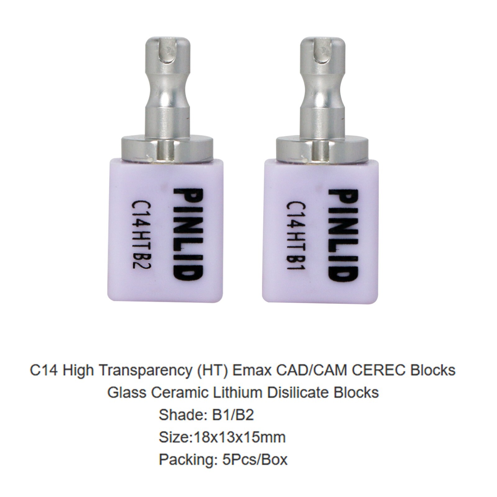 US C14 HT IPS E.MAX Dental Glass Ceramic Lithium Dislicate CEREC Emax CAD Blocks