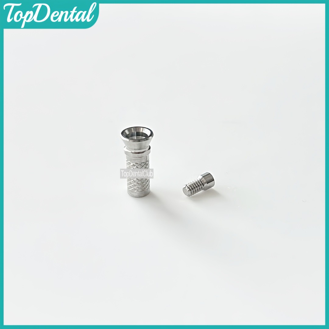 ⌀5.0 Dental Titanium Cylinder Multi Unit Temporary Abutment Screw Ti MU Fits OSS