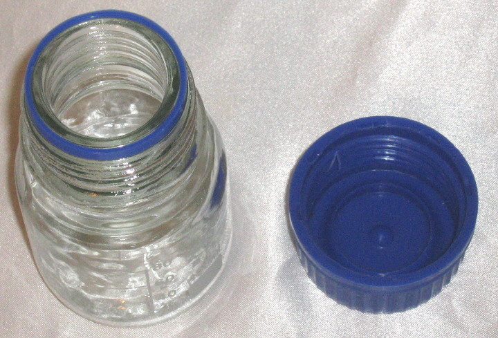 3x 250 ml glass media bottle w GL45 cap autoclavable reagent borosilicate New
