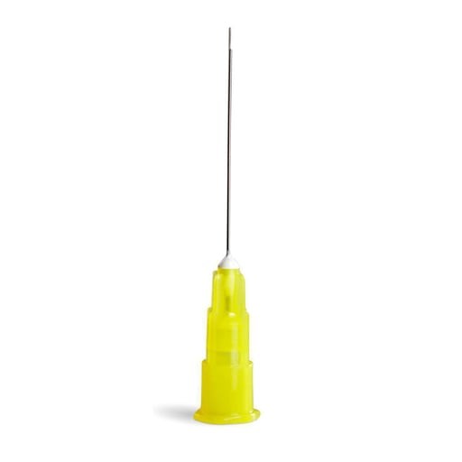 Keystone 03-20110 Prehma Disposable Dental Needles 27 Gauge Long Yellow 100/Pk