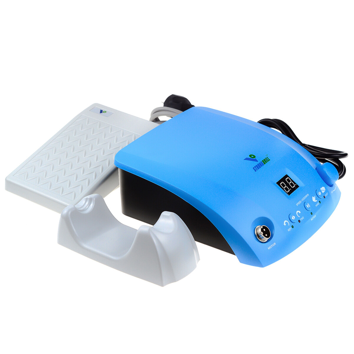 50,000 RPM Brushless Dental Micromotor QZ60+Q9 Handpiece Electric Polishing Unit