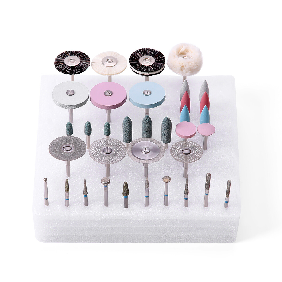Dental Lab Marathon Micromotor/Polishing Handpiece/E-Type/Polishing Burs/Disc