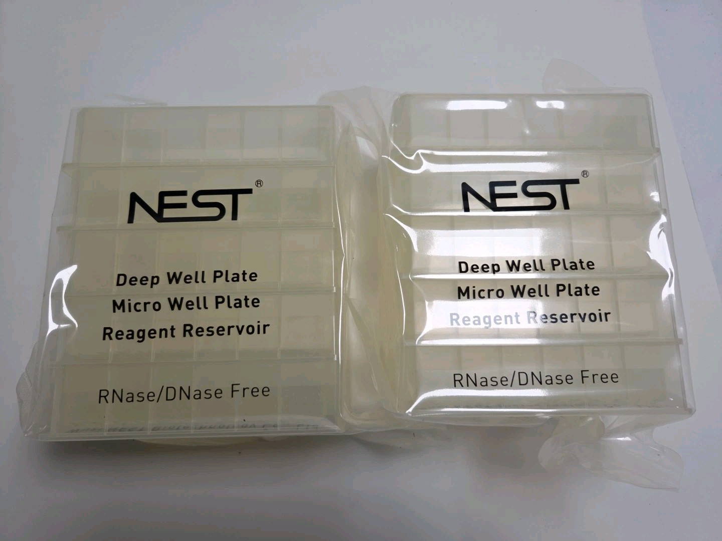 10 Pack NEST Biotechnology Deep Well Plate Reagent Reservoir RNase DNase Free