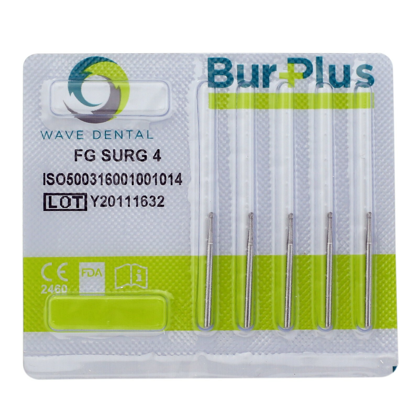 Wave Dental Oral Surgical Burs Round Tungsten Carbide FG SURG 1 2 8 Midwest FGOS