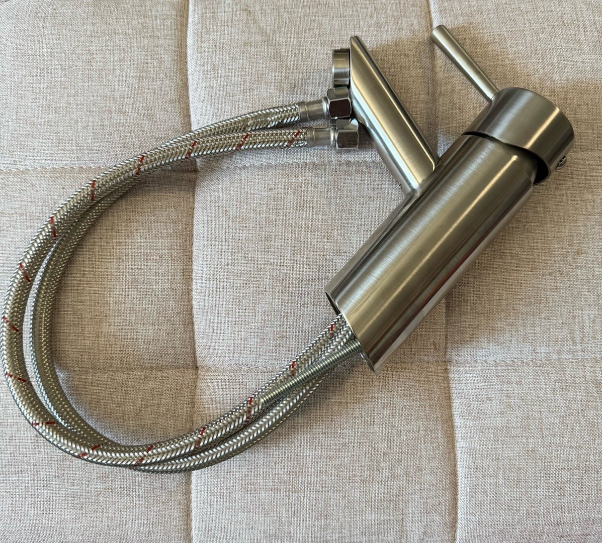TAPMASTER Lavatory Faucet (Nickel) T-6052 Series Faucet