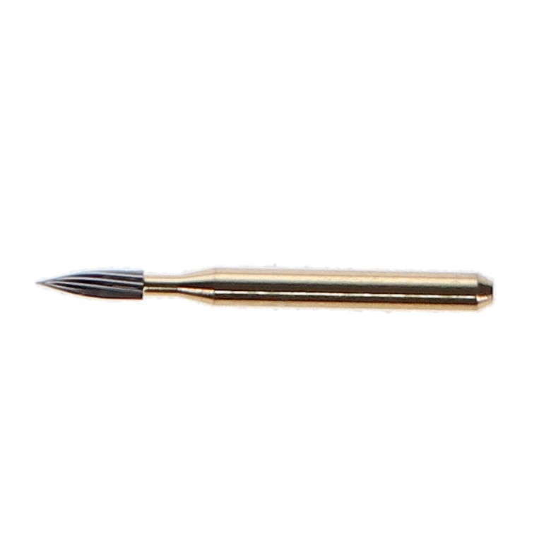 House Brand Dentistry FG #7903 12-Blade Needle Trimming Finishing Burs 100/Pk