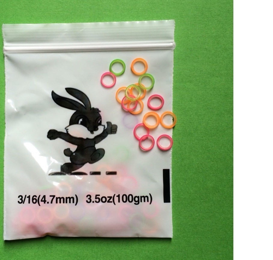 Dental Orthodontic Rubber Bands Elastic Braces 2.5/3.5/4.5/6.5oz Colorful