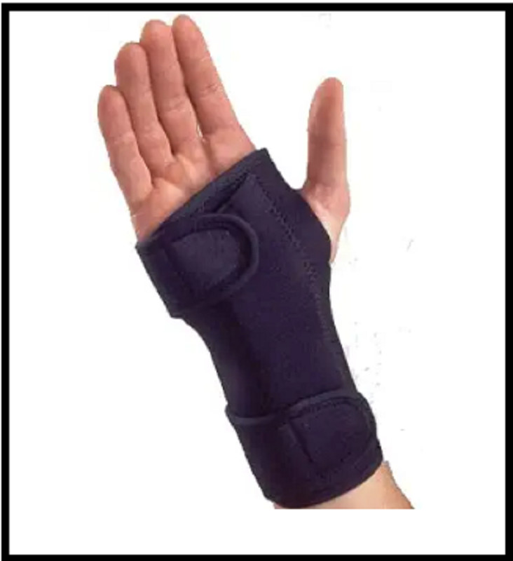 Therapist’s Choice® One Size Fits Most Ambidextrous CockUp Wrist Splint Neoprene