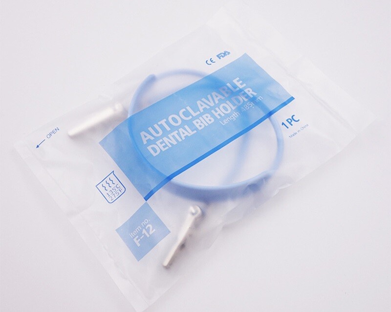 10pcs Silicone Drape Holder Napkin Bib Clips Dental Patient Clamps 135°C
