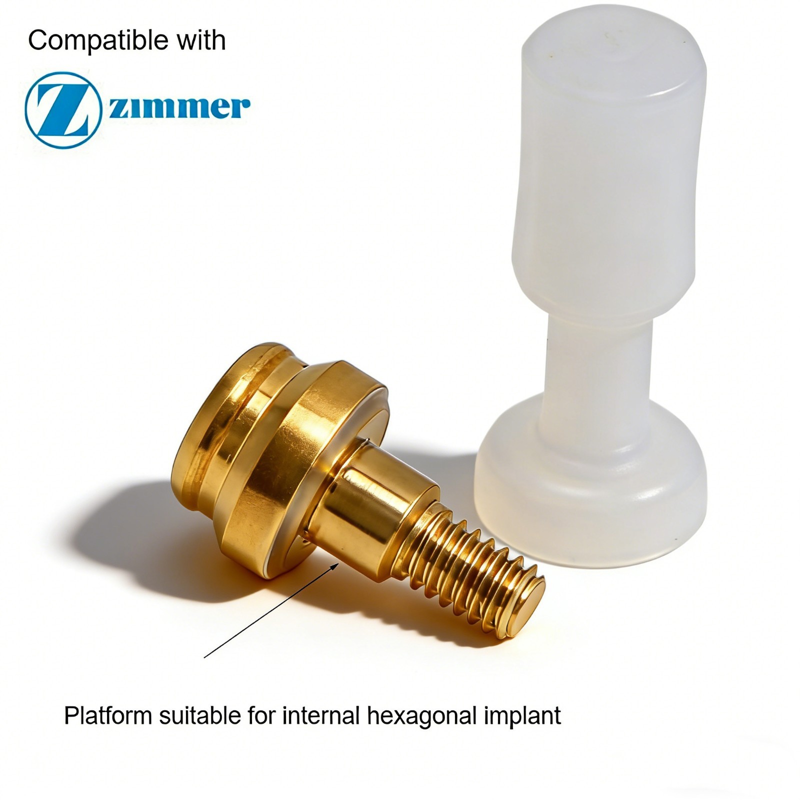 US Dental Ti abutment compatible Zest locator Anchor for ZIMMER TSV 3.5mm/4.5mm