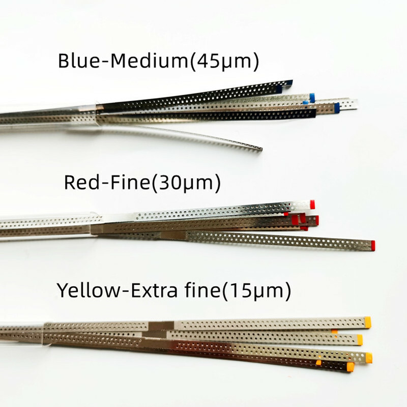 20PCSDental Single Side Diamond Polishing Finishing Strips Metal Polishing Sands