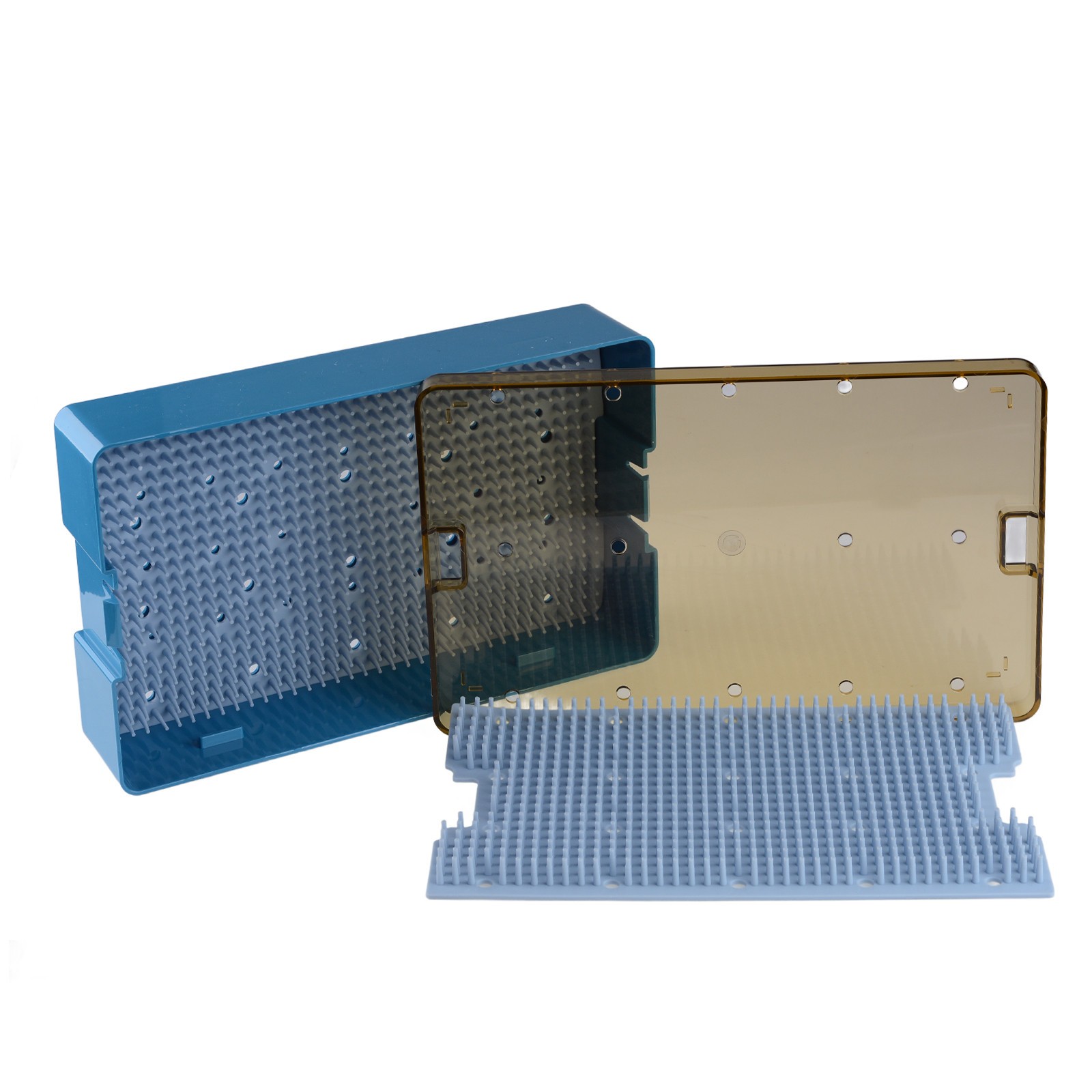 Double-layer Large Autoclavable Sterilization Case Tray Disinfection Box USSTOCK