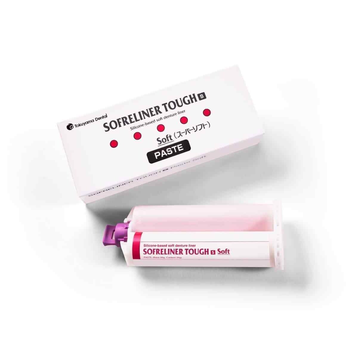 TOKUYAMA Dental silicon Sofreliner Tough Chairside Soft Denture Reline.
