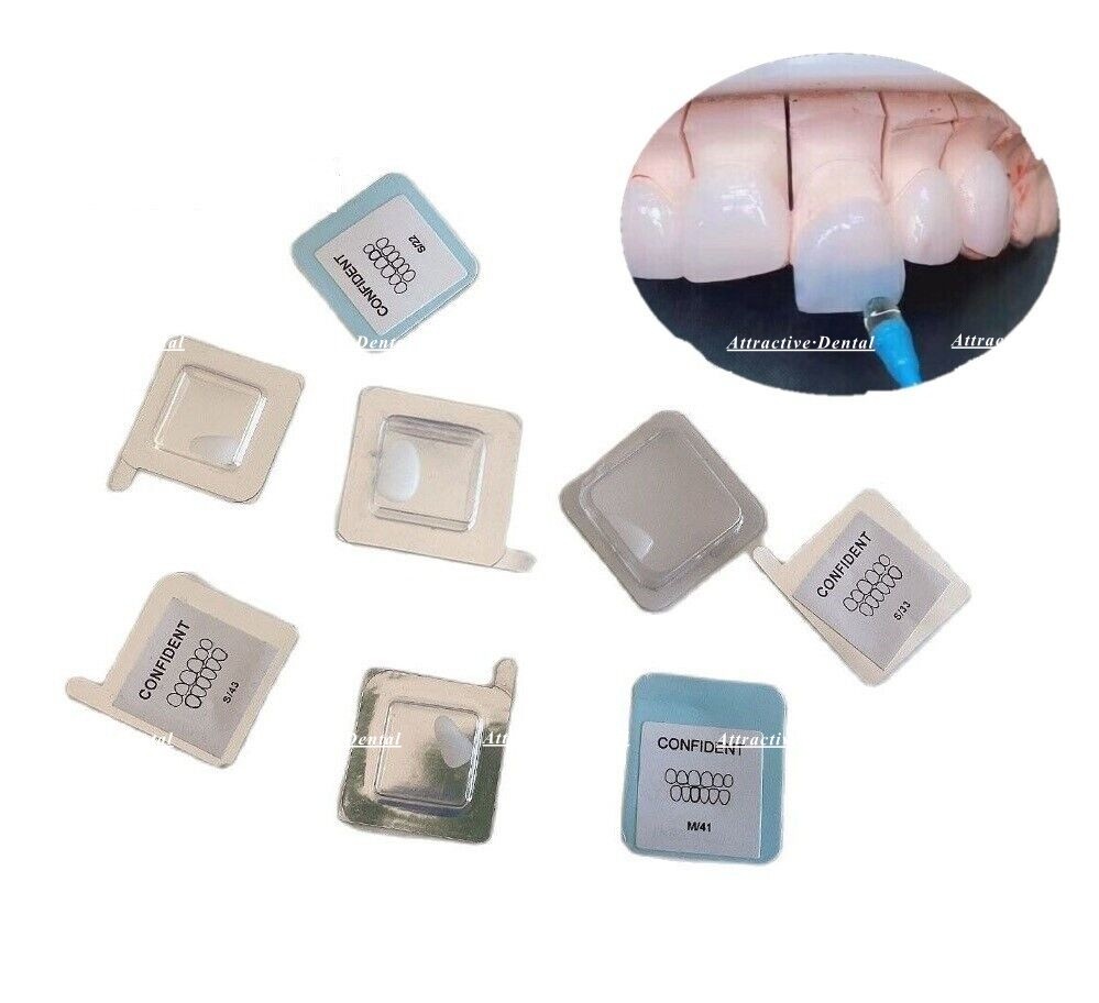 30Size Dental Composite Porcelain Veneers Resin Light Cure Anterior Teeth Veneer