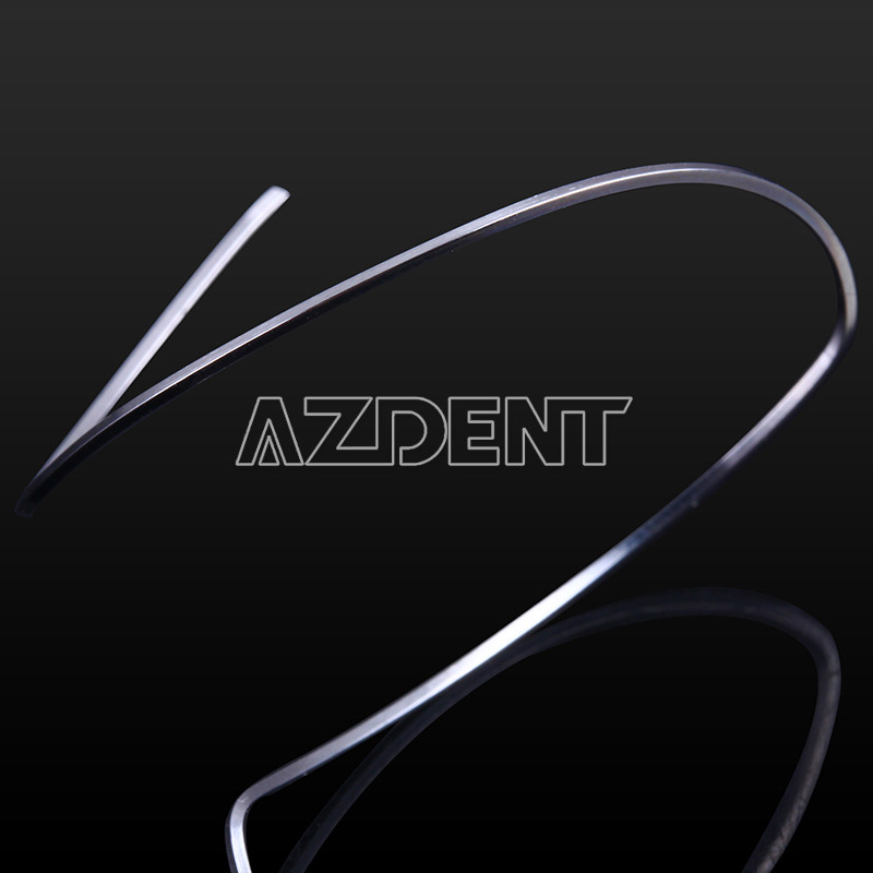 AZDENT Dental Orthodontic Stainless Steel Rectangular Arch Wires Natural Form