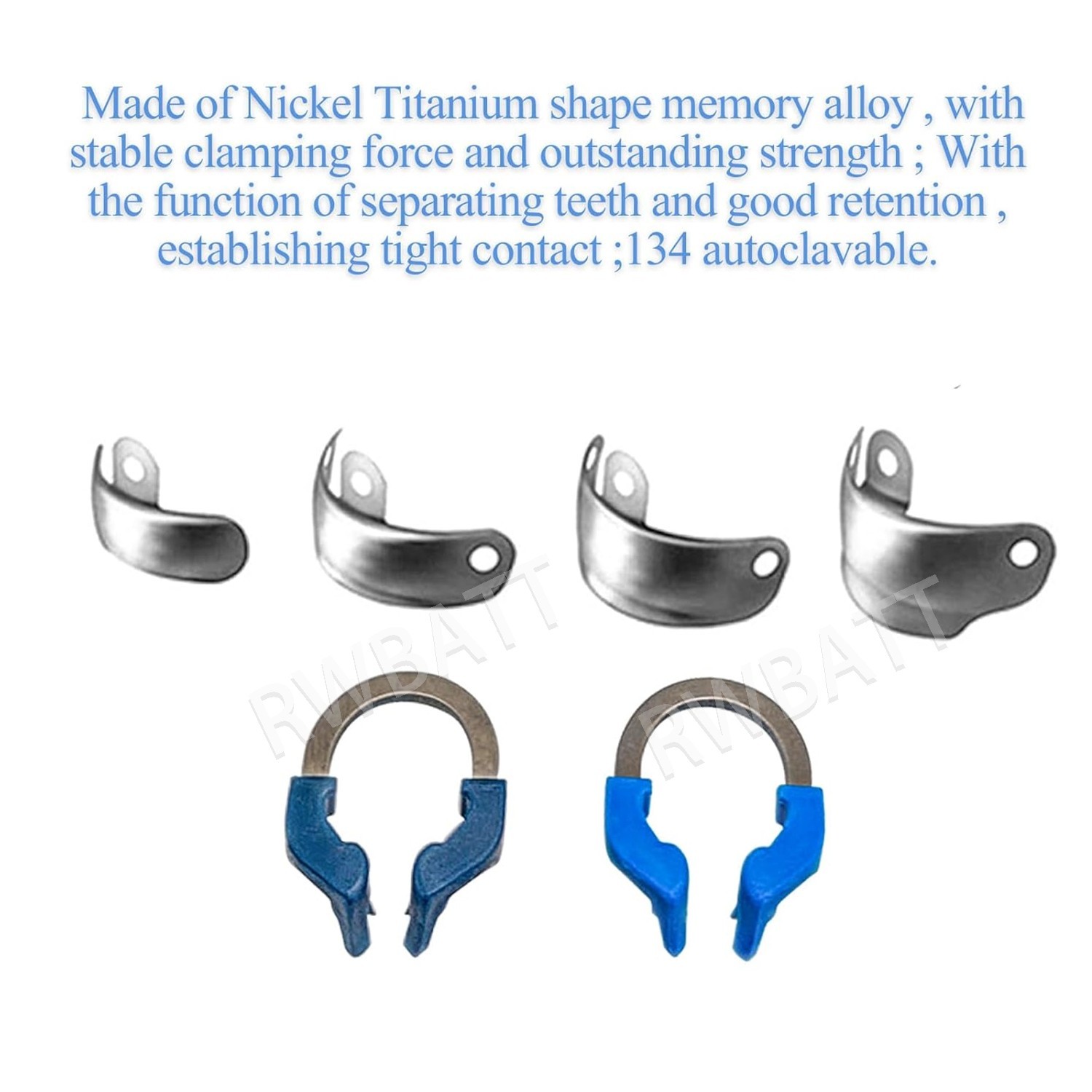 Dental Matrix Bands Ring Sectional Matrice Clamp Wedges Pliers Fit Palodent V3