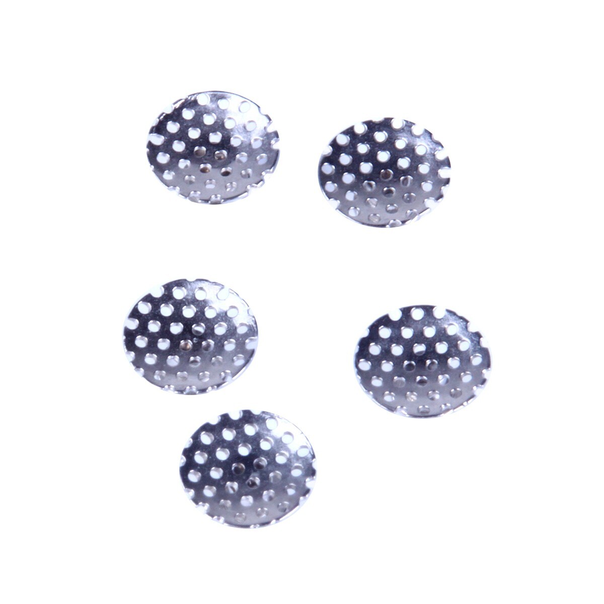 AZDENT Dental Orthodontic Lingual Buttons Bondable Round /Crimpable Hook Stops