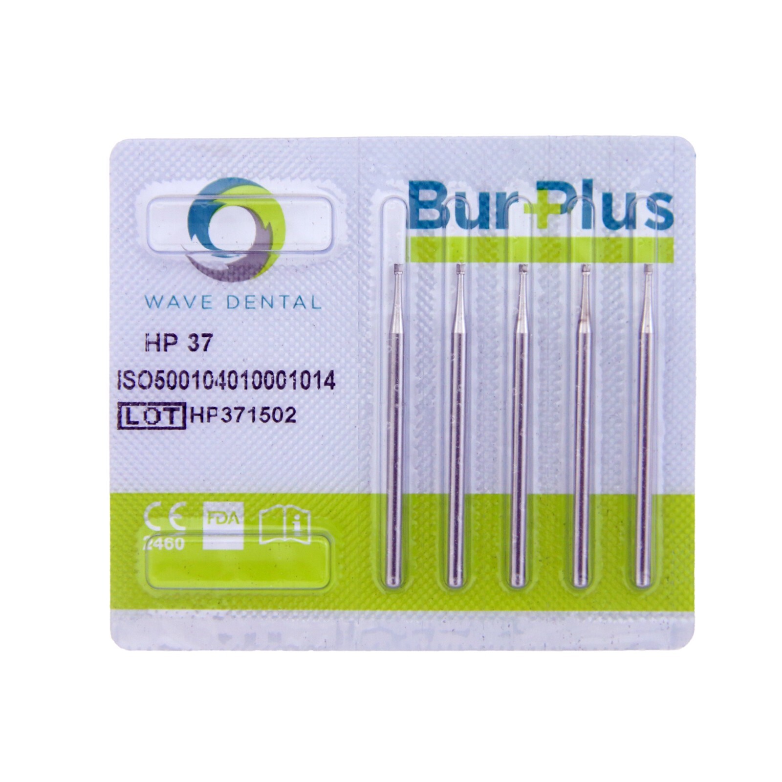 Wave Dental Carbide Burs HP 34 35 37 Prima Inverted Cone for Straight Handpiece