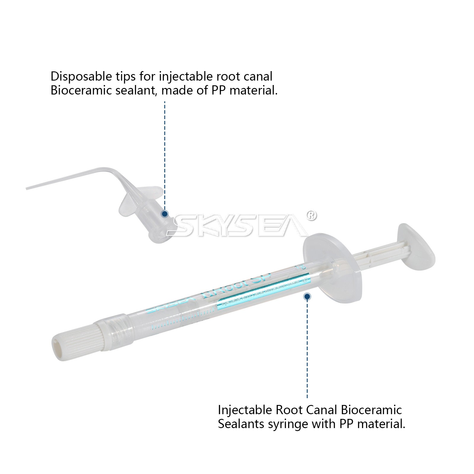 1g SP Dental Injectable Root Canal Bioceramic Sealer Endodontic Sealing Filling