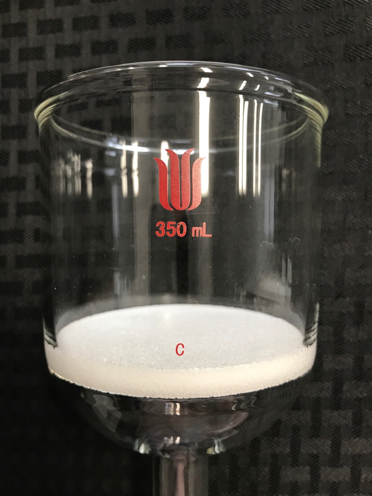 New SYNTHWARE Glass 350mL Buchner Filter Funnel Coarse Frit F608350C