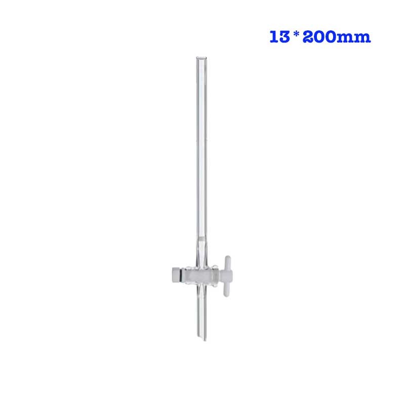 Glass 13*200mm Chromatography Columns Sand Filter Ordinary Opening Glassware
