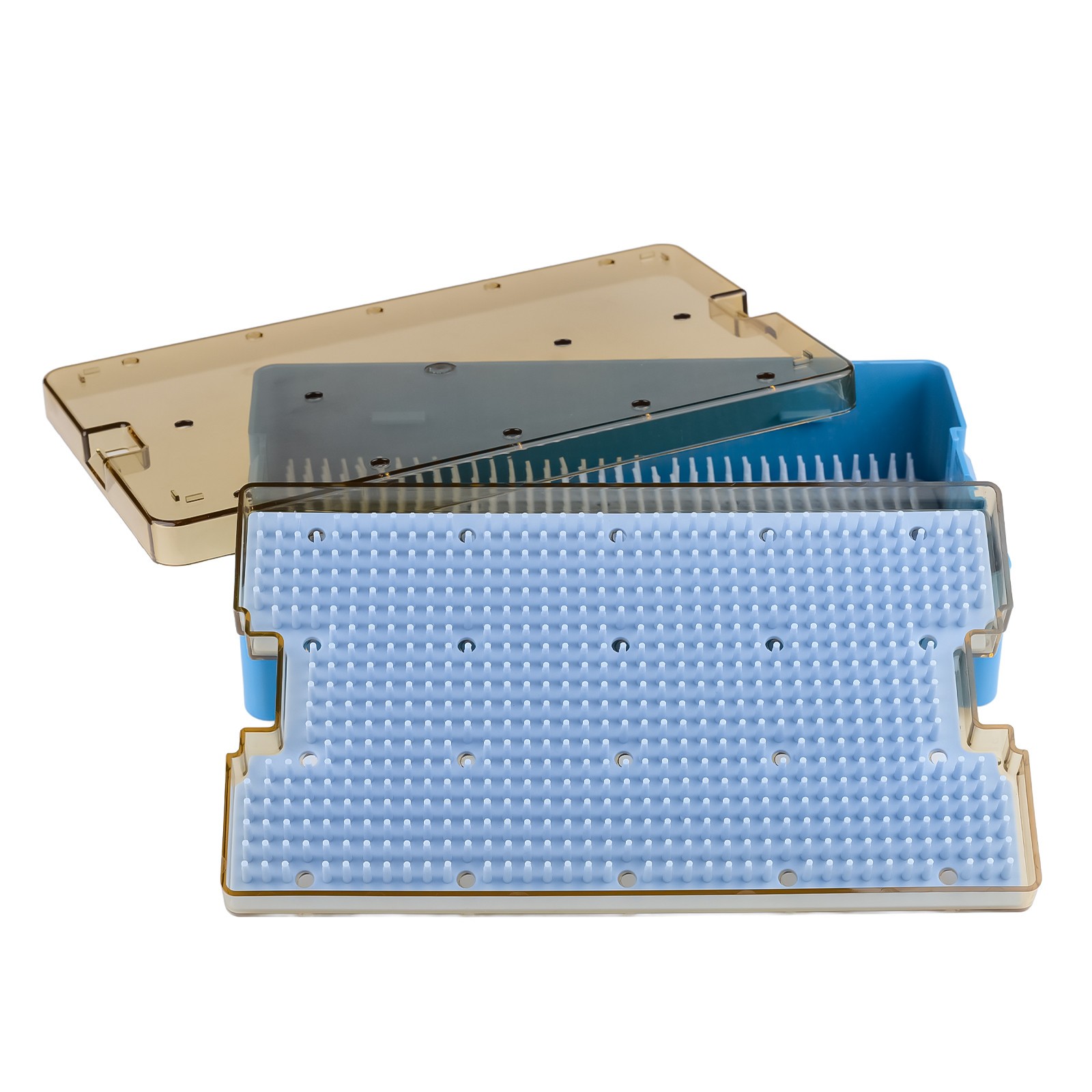 Double-layer Large Autoclavable Sterilization Case Tray Disinfection Box USSTOCK