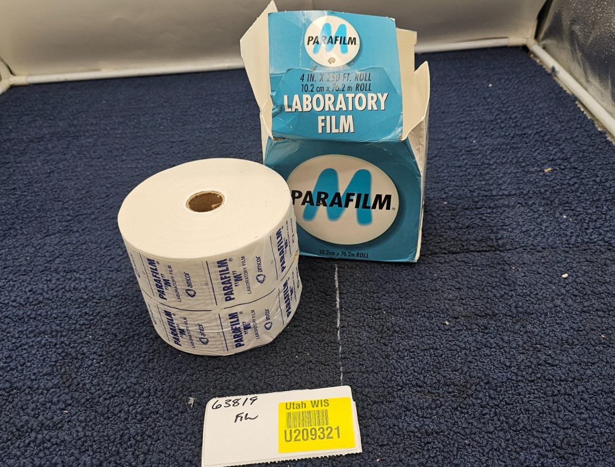Amcor Parafilm M PM-999 All-Purpose Laboratory Film 4in x 250 feet