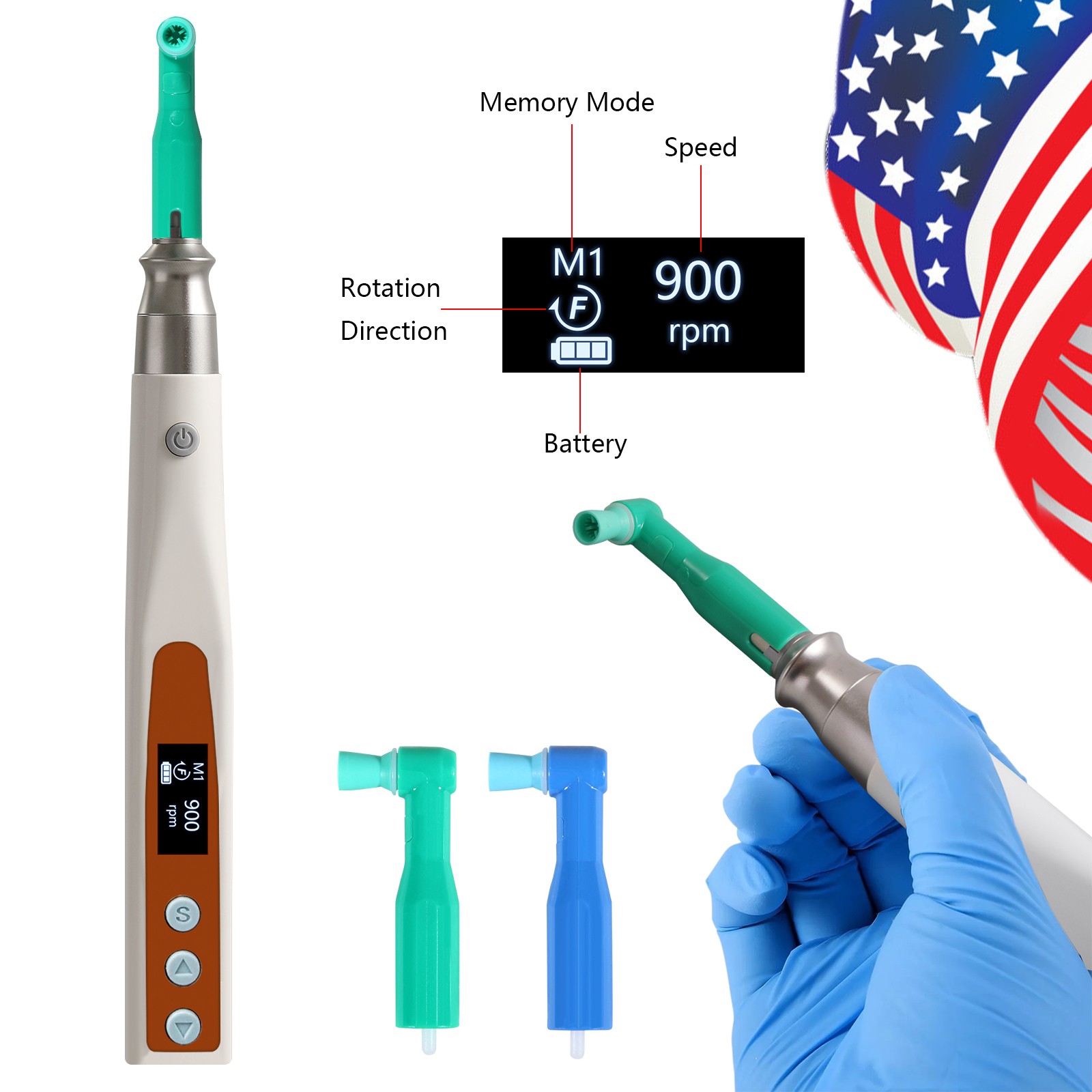Dental Air Flow Hygiene Teeth Polishing Prophy Jet Polisher Fit Kavo Multiflex