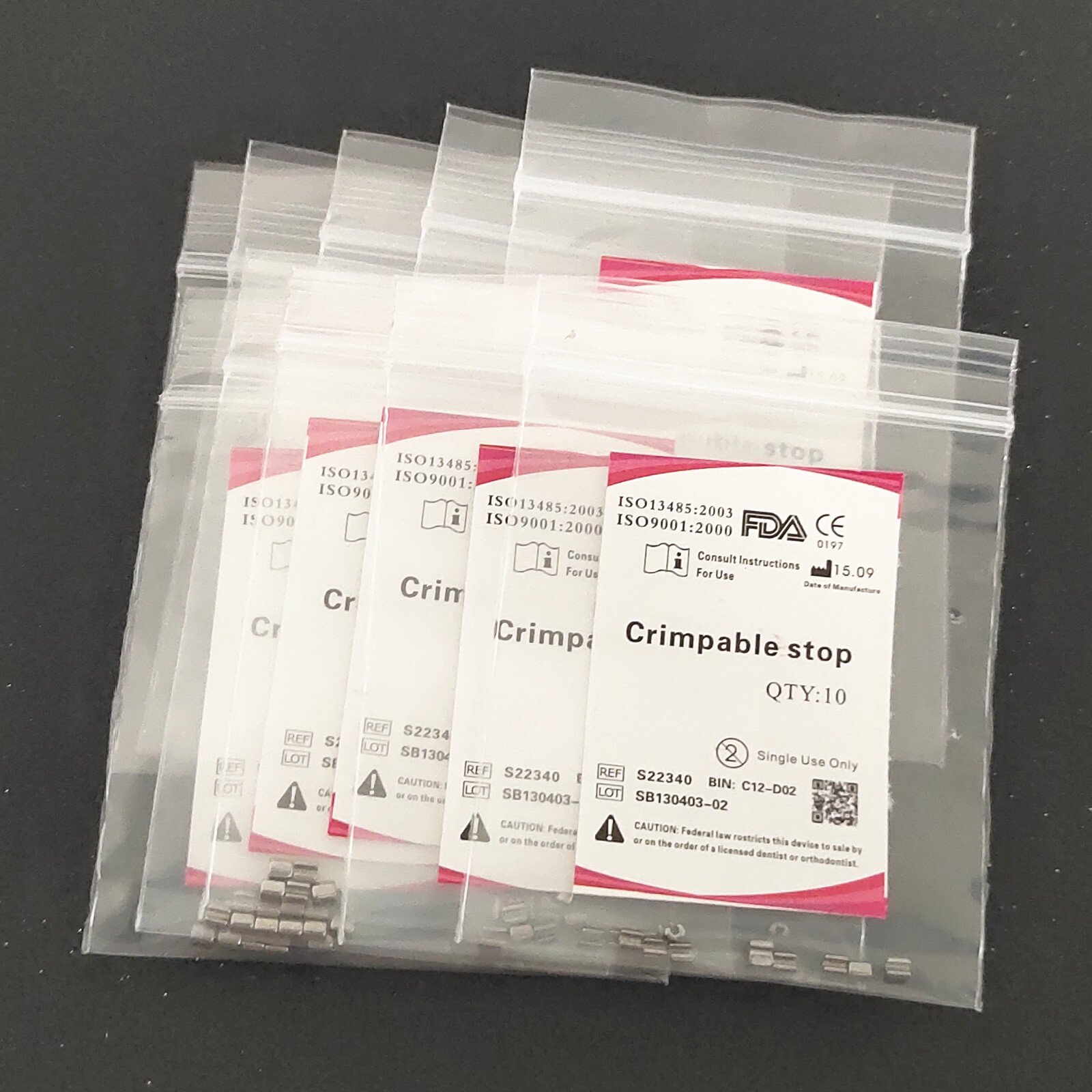 Crimpable Stop Hooks 10Pcs/bag Universal Dental Orthodontics Ortho Product